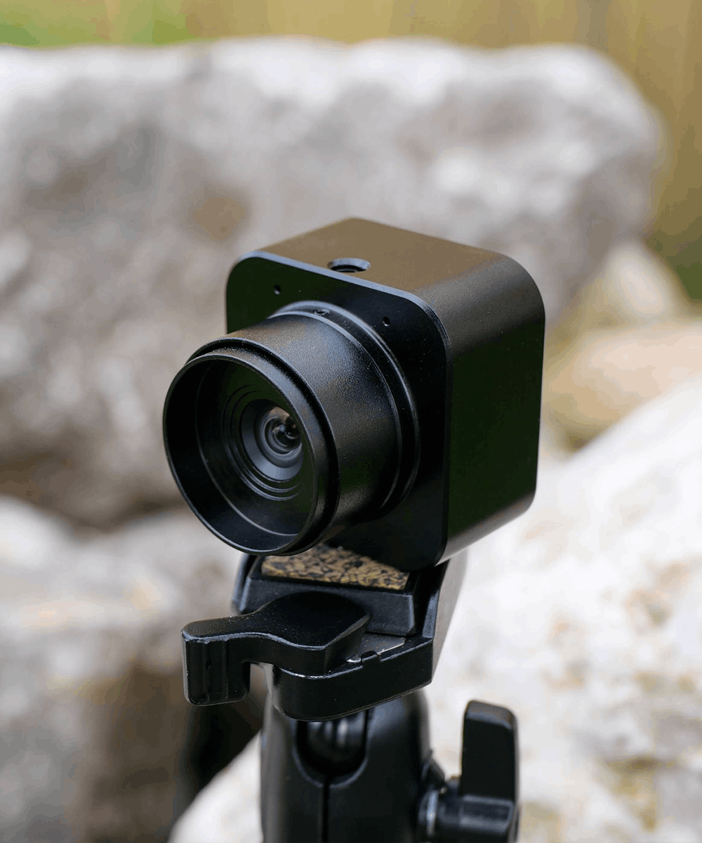BlackCam 2.5mm camera for BlackBox with rocks