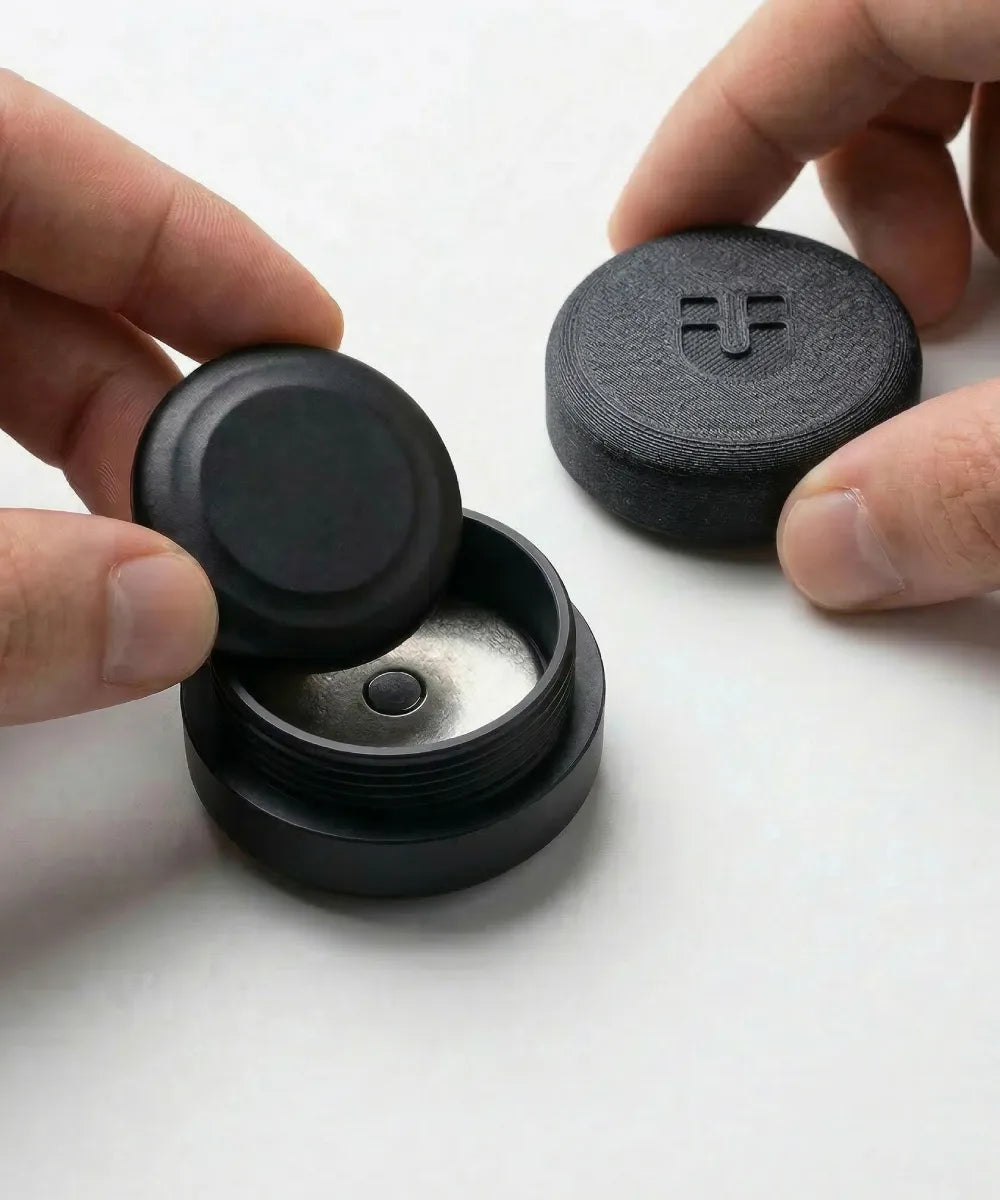 Tag BLE rond — Traceur Bluetooth avec boîtier magnétique