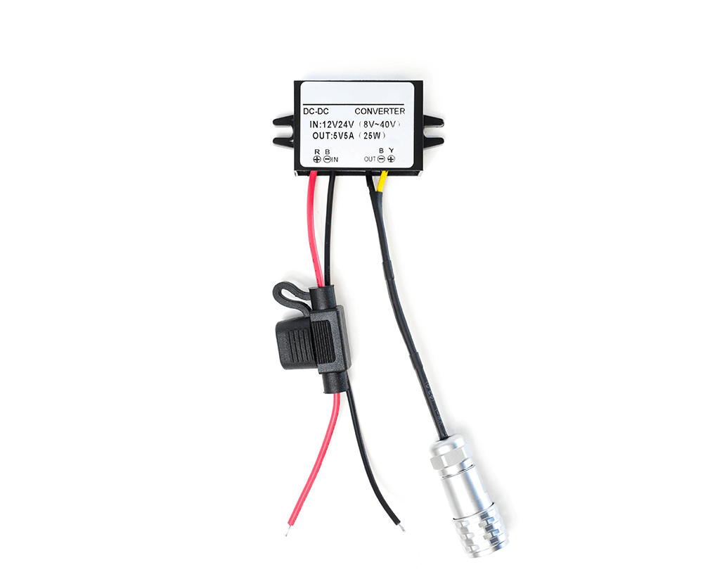 DC 8V-40V to 5V converter with BlackBox connector